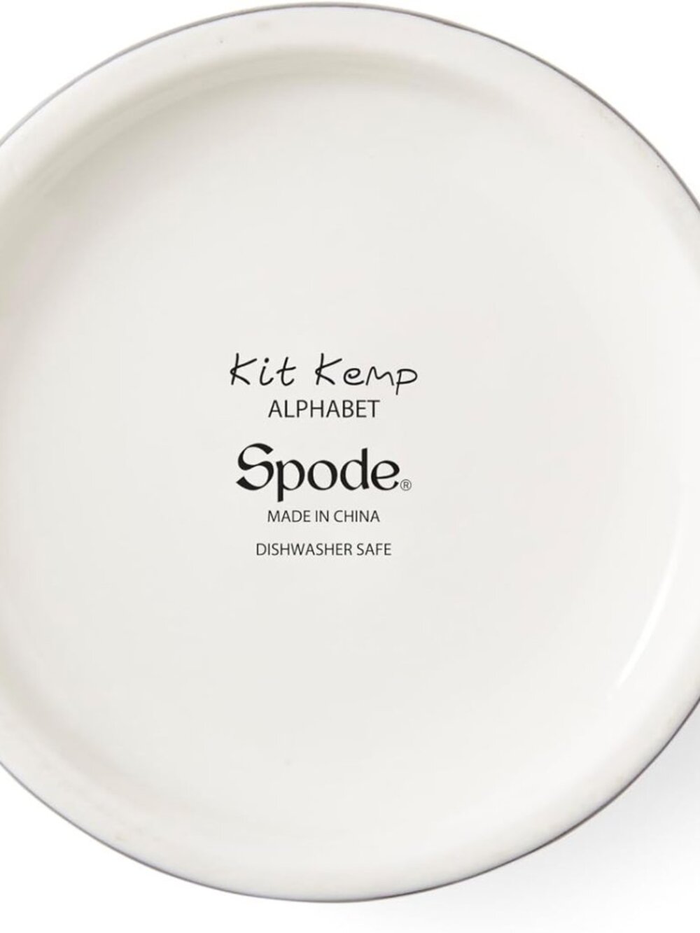 SPODE Kit Kemp Letter "J" Alphabet Mug 12 oz. in Green in Gift Box NWT - Picture 5 of 8